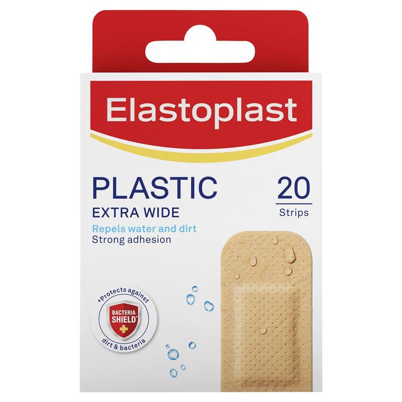 Load image into Gallery viewer, Elastoplast Extra Wide Plastic Strips 20
