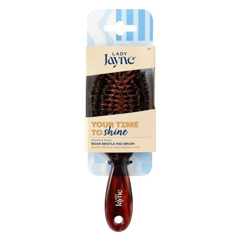 Load image into Gallery viewer, Lady Jayne Pad Brush, 100% Boar Bristle, Purse
