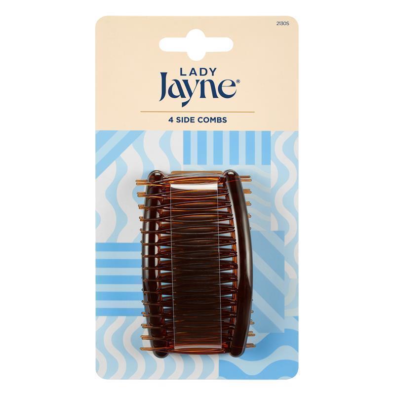 Load image into Gallery viewer, Lady Jayne Side Comb, Shell, Pk4
