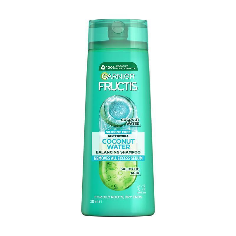 Load image into Gallery viewer, Garnier Fructis Coconut Water Shampoo 315ml
