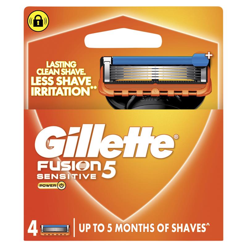 Load image into Gallery viewer, Gillette Fusion Power Razor Blades 4 Pack
