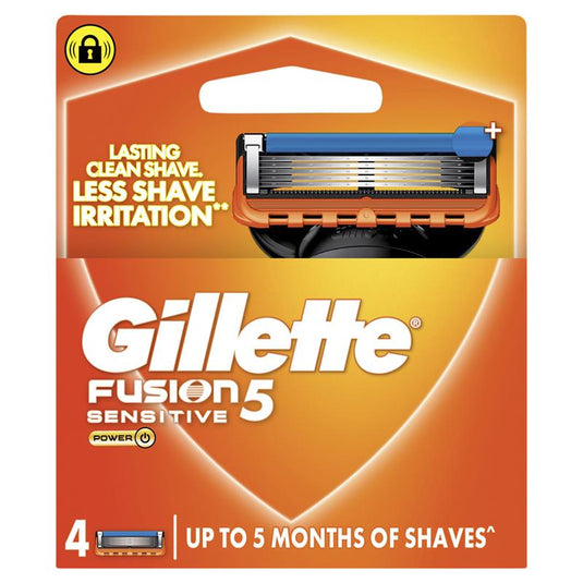 Gillette Fusion Power Razor Blades 4 Pack