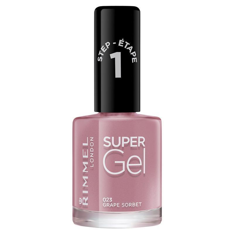 Load image into Gallery viewer, Rimmel Super Gel  Nail Polish 023 Grape Sorbet
