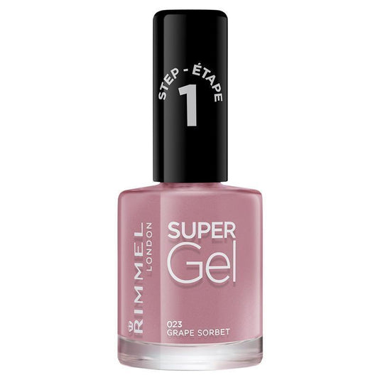 Rimmel Super Gel  Nail Polish 023 Grape Sorbet