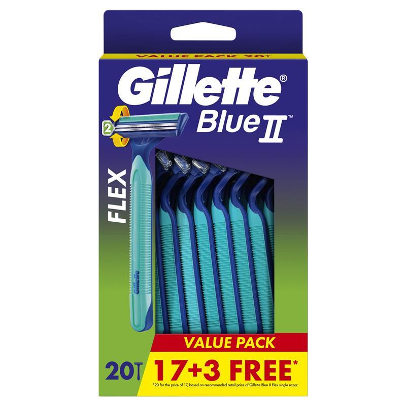 Load image into Gallery viewer, Gillette Blue II Plus 20 Pack
