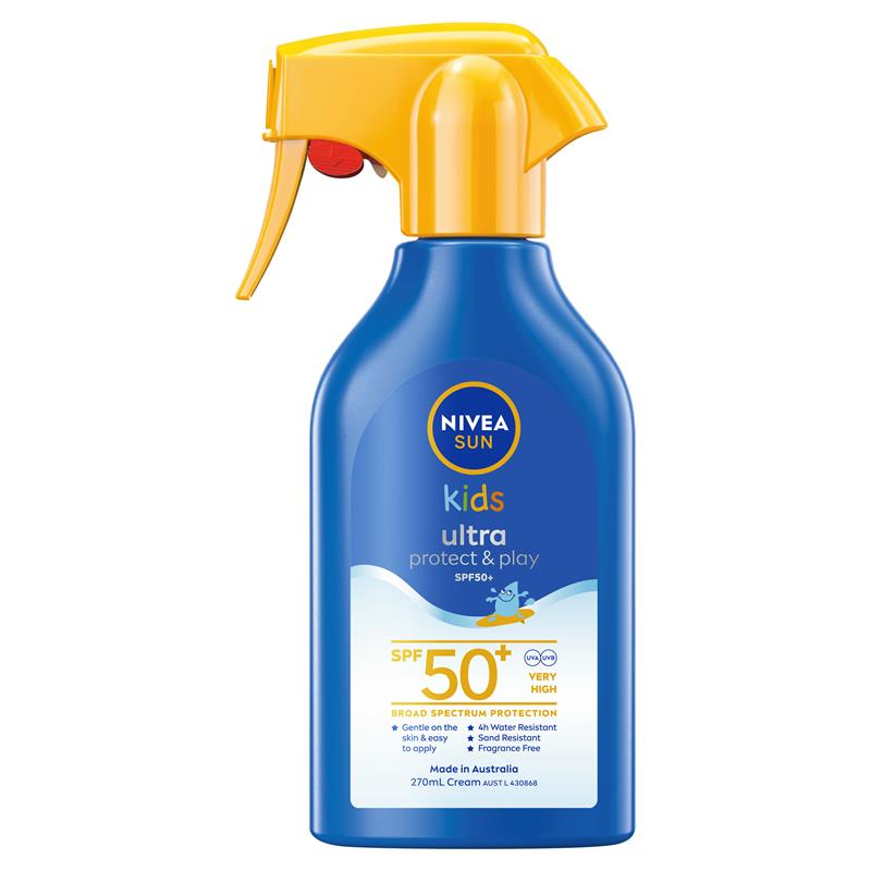 Load image into Gallery viewer, NIVEA Sun Kids Ultra Protect &amp; Play SPF50+ 270ml
