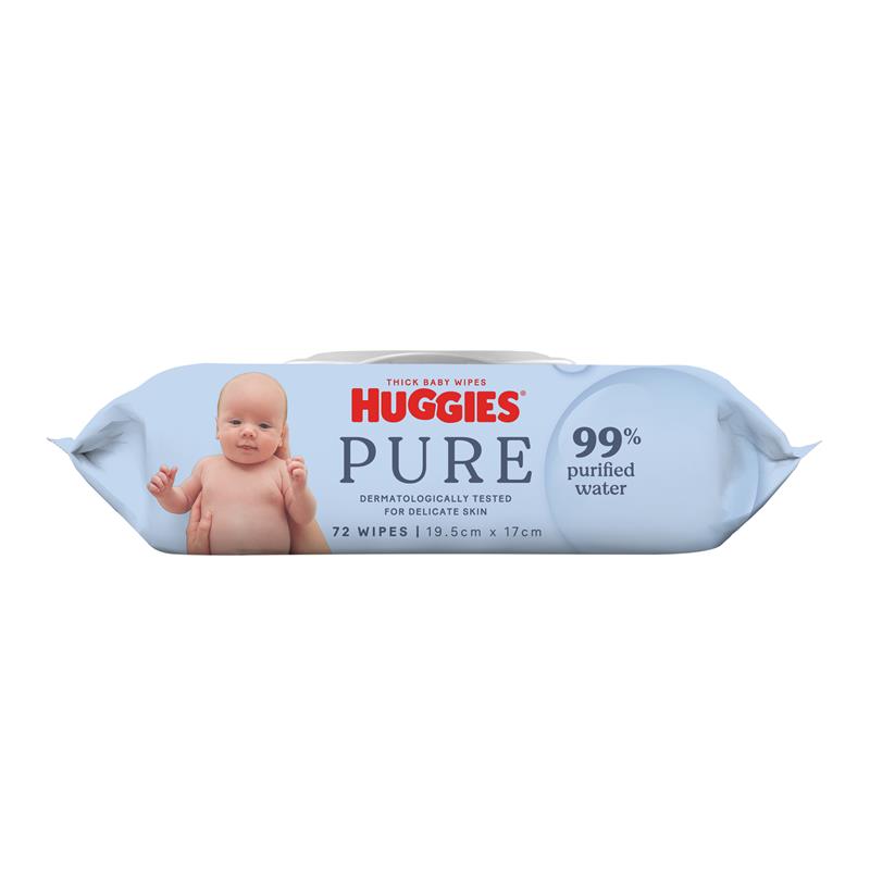 Load image into Gallery viewer, Huggies 99% Water Refill Wipes 72 Pack
