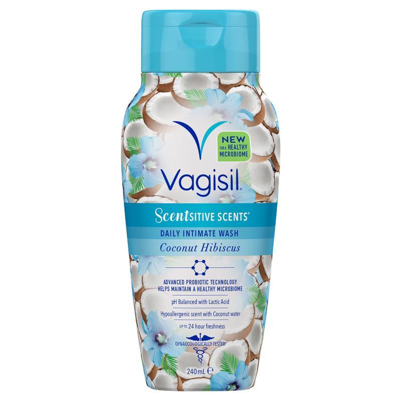Load image into Gallery viewer, Vagisil Intimate Wash Coconut Hibiscus 240ml
