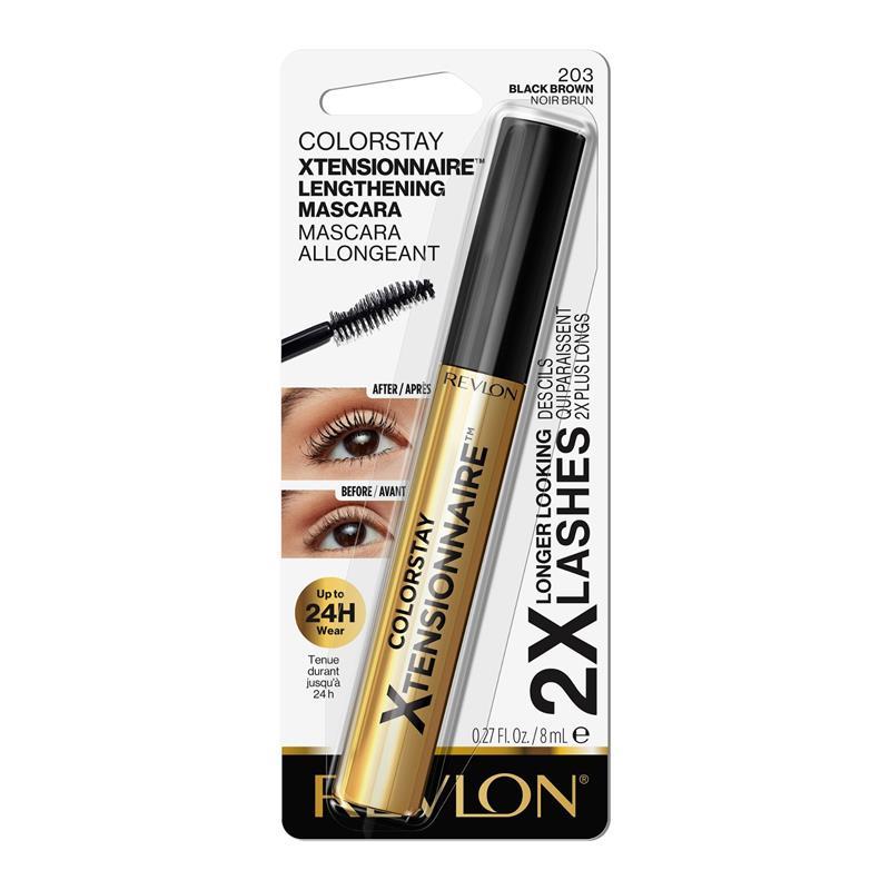 Load image into Gallery viewer, Revlon Colorstay Xtensionnaire Non Waterproof Mascara Blackest Brown
