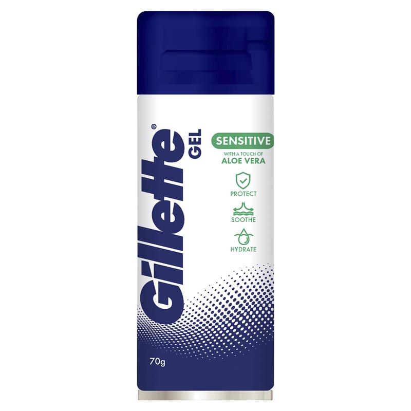 Load image into Gallery viewer, Gillette Aloe Sensitive Gel 70g
