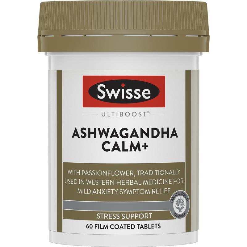 Load image into Gallery viewer, Swisse Ultiboost Ashwagandha Calm+ 60 Pack
