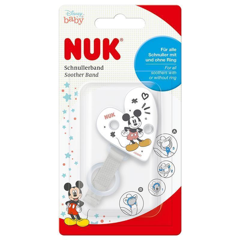 Load image into Gallery viewer, Nuk Mickey Mouse Soother Band
