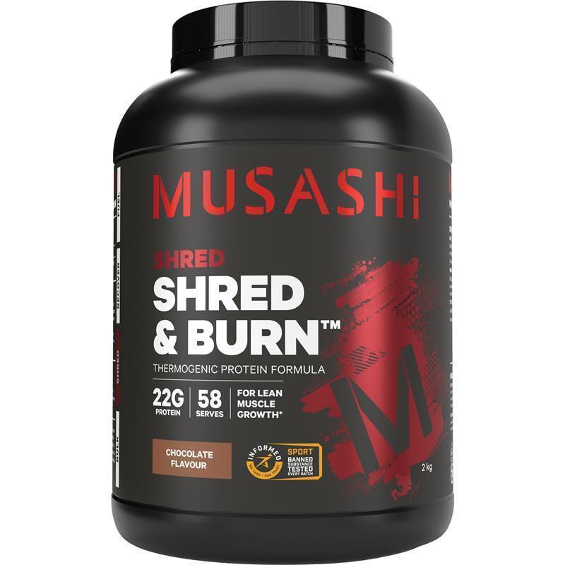 Load image into Gallery viewer, Musashi Shred And Burn Chocolate 2kg
