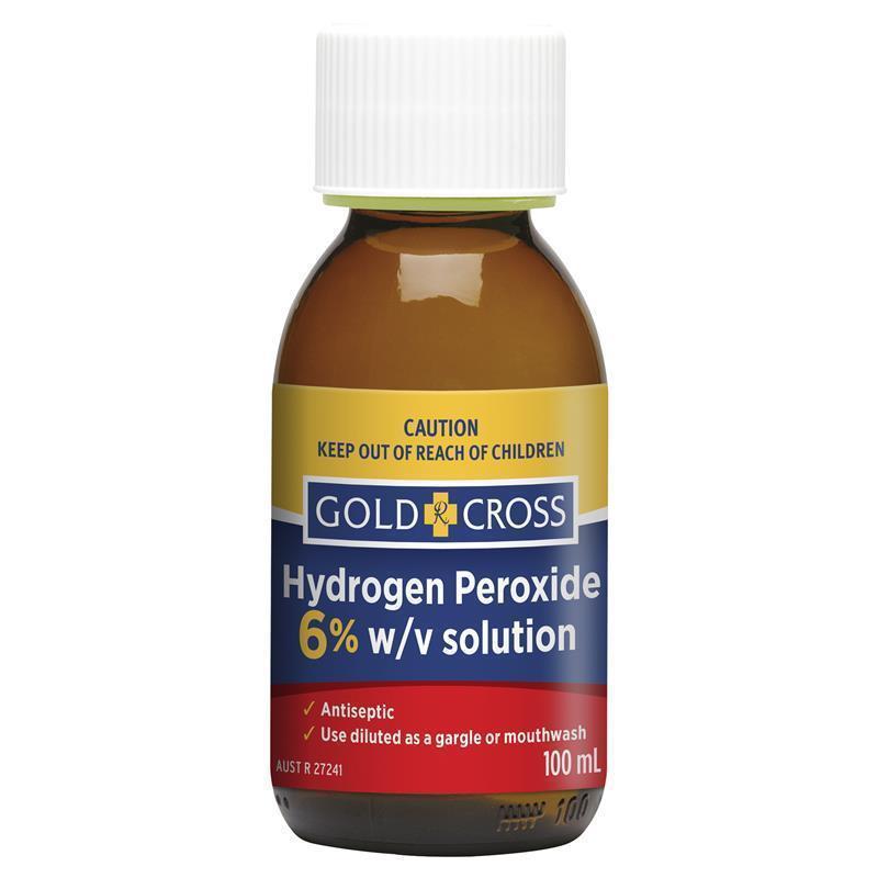 Load image into Gallery viewer, Gold Cross Hydrogen Peroxide 6% 100ml
