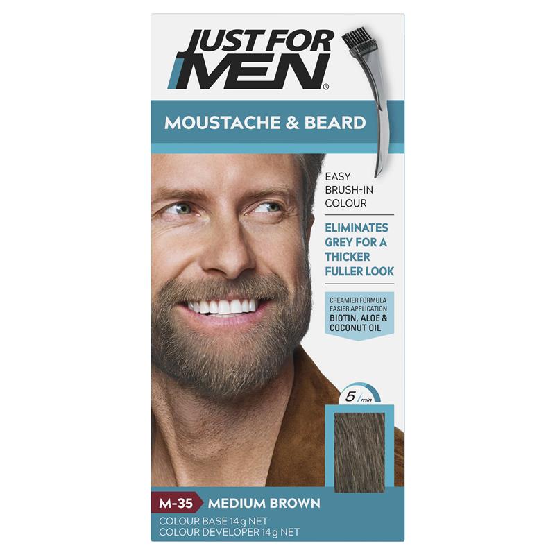 Load image into Gallery viewer, Just for Men Beard Colour - Medium Brown
