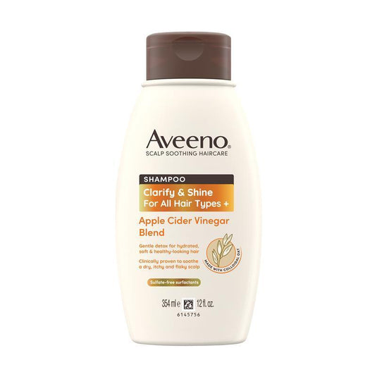 Aveeno Apple Cider Vinegar Clarifying Shampoo for Dull Hair 354mL