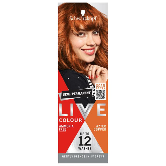 Schwarzkopf LIVE Colour Aztec Copper Semi Permanent 75ml
