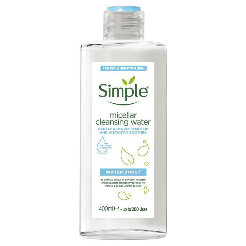 Load image into Gallery viewer, Simple Water Boost Micellar Cleansing Water 400ml

