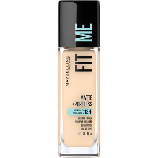 Maybelline Fit Me Matte & Poreless Mattifying Liquid Foundation - Light Beige 118