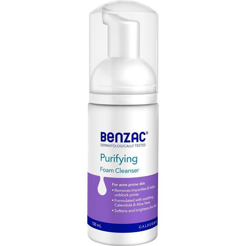 Load image into Gallery viewer, Benzac Purifying Foam Cleanser 130ml
