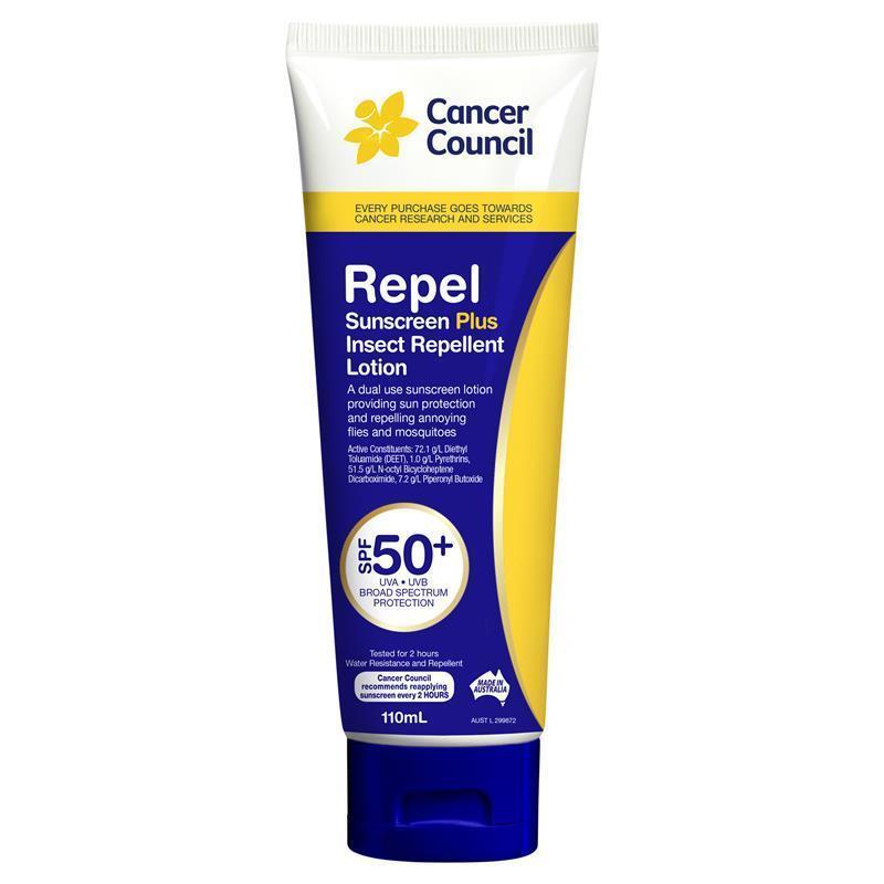 Load image into Gallery viewer, Cancer Council SPF 50+ Insect Repellent 110ml Tube
