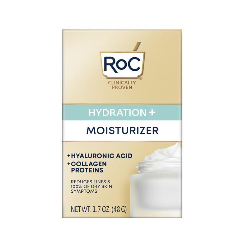 Load image into Gallery viewer, Roc Hydration+ Hyaluronic Acid &amp; Collagen Protein Moisturiser 48g
