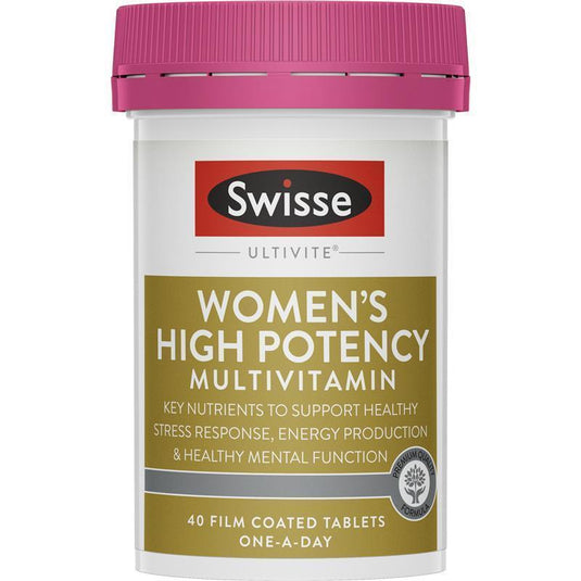 Swisse Women's Ultivite High Potency Multivitamin 40 Tablets