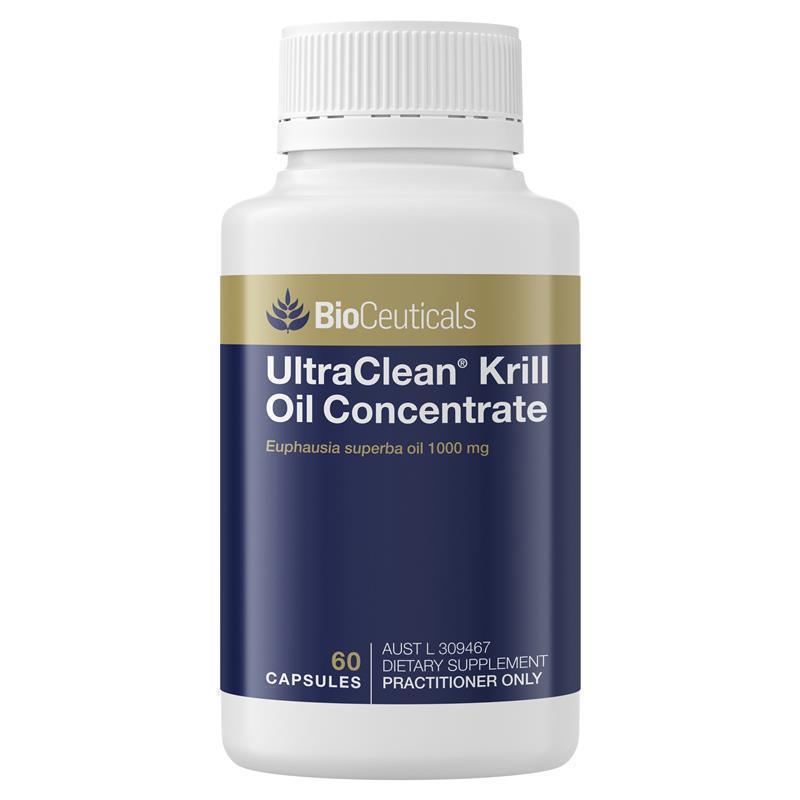 Load image into Gallery viewer, BioCeuticals UltraClean® Krill Oil Concentrate 60 Capsules
