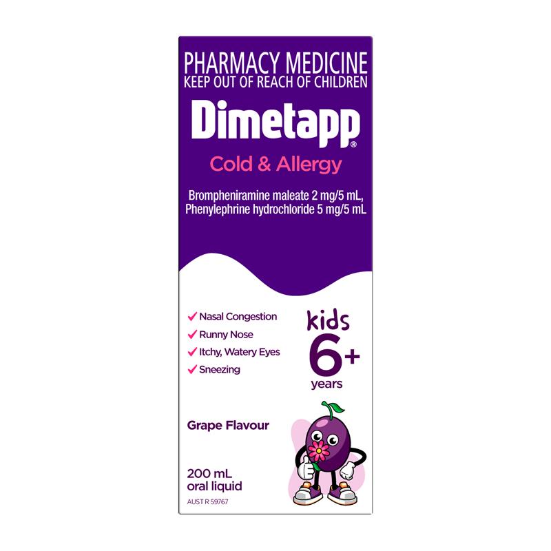 Load image into Gallery viewer, Dimetapp Cold and Allergy 200mL
