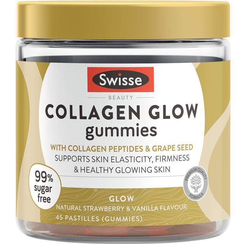 Load image into Gallery viewer, Swisse Beauty Collagen Glow Gummies 45 Pack
