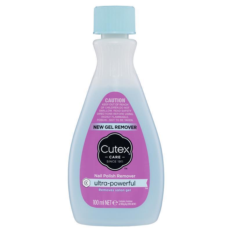 Load image into Gallery viewer, Cutex Nail Polish Remover Ultra Powerful 100ml
