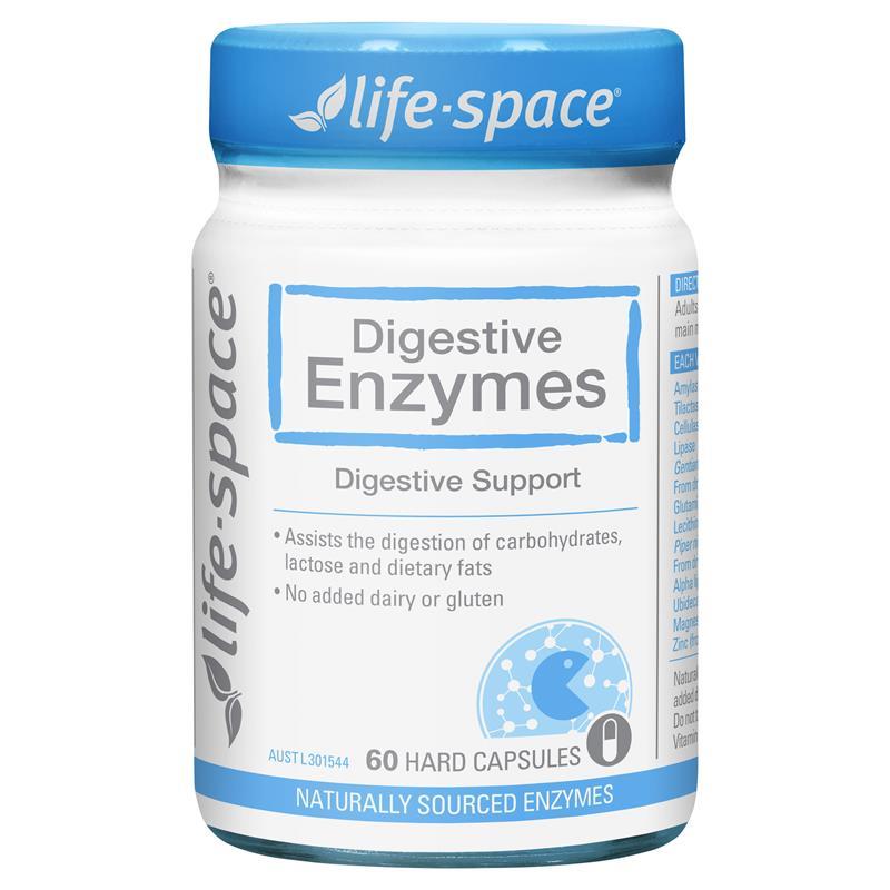 Load image into Gallery viewer, Life-Space Digestive Enzymes 60 Capsules
