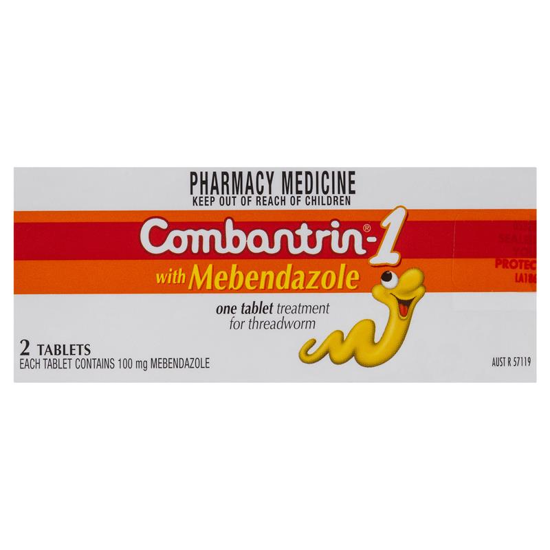 Load image into Gallery viewer, Combantrin -1 Threadworm Tablets 2 Pack

