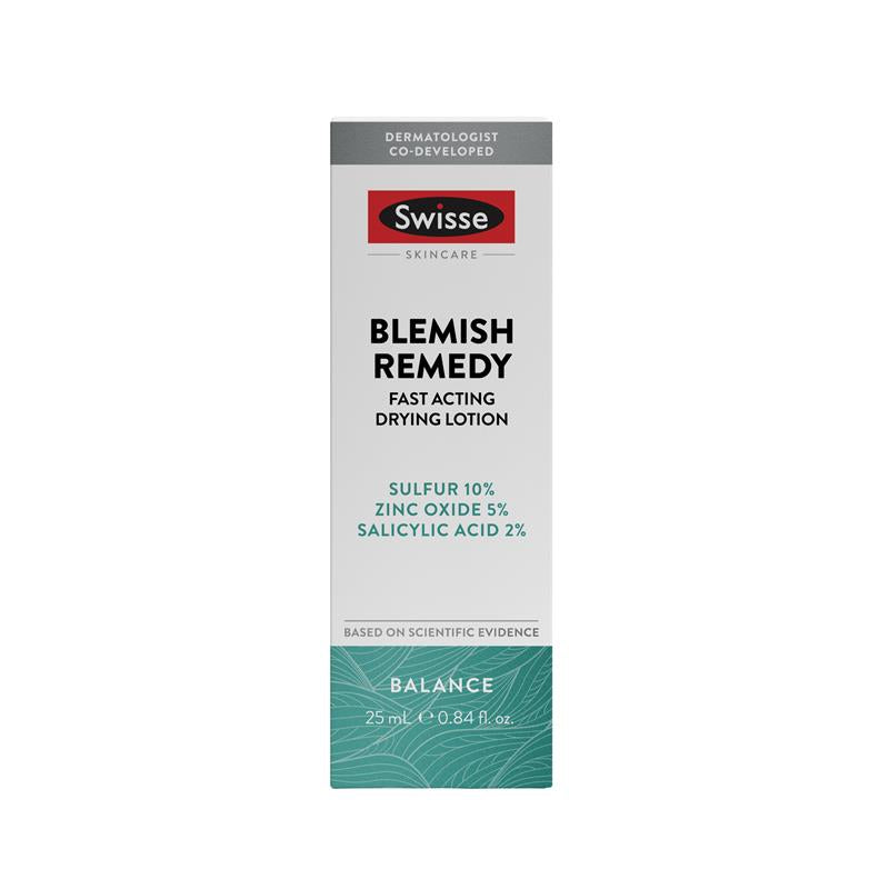Load image into Gallery viewer, Swisse Skincare Blemish Remedy Fast-Acting Drying Lotion 25ml
