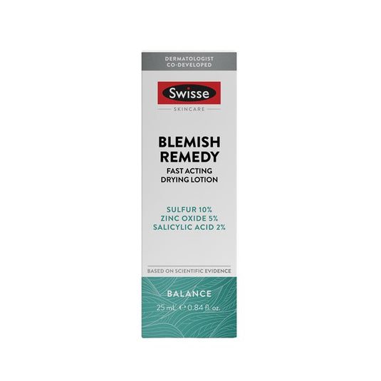 Swisse Skincare Blemish Remedy Fast-Acting Drying Lotion 25ml