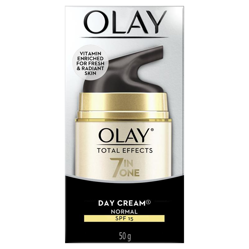 Load image into Gallery viewer, Olay Total Effects 7 In One Day Face Cream Normal SPF 15 50g

