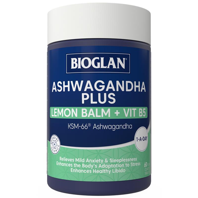 Load image into Gallery viewer, Bioglan Ashwagandha Plus 60 Tablets
