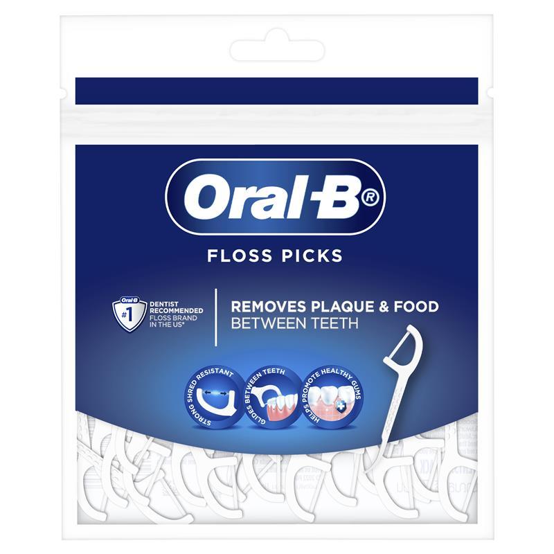 Load image into Gallery viewer, Oral B Floss Picks Non-flavoured 75 Pack
