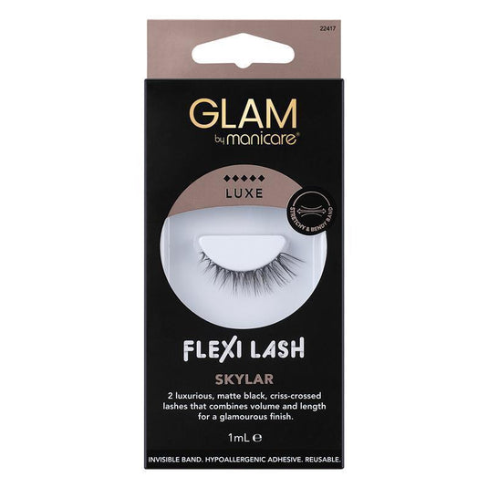 Glam By Manicare Skylar Flexi Lashes Luxe