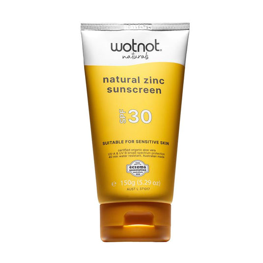Wotnot SPF 30 Natural Zinc Sunscreen 150g