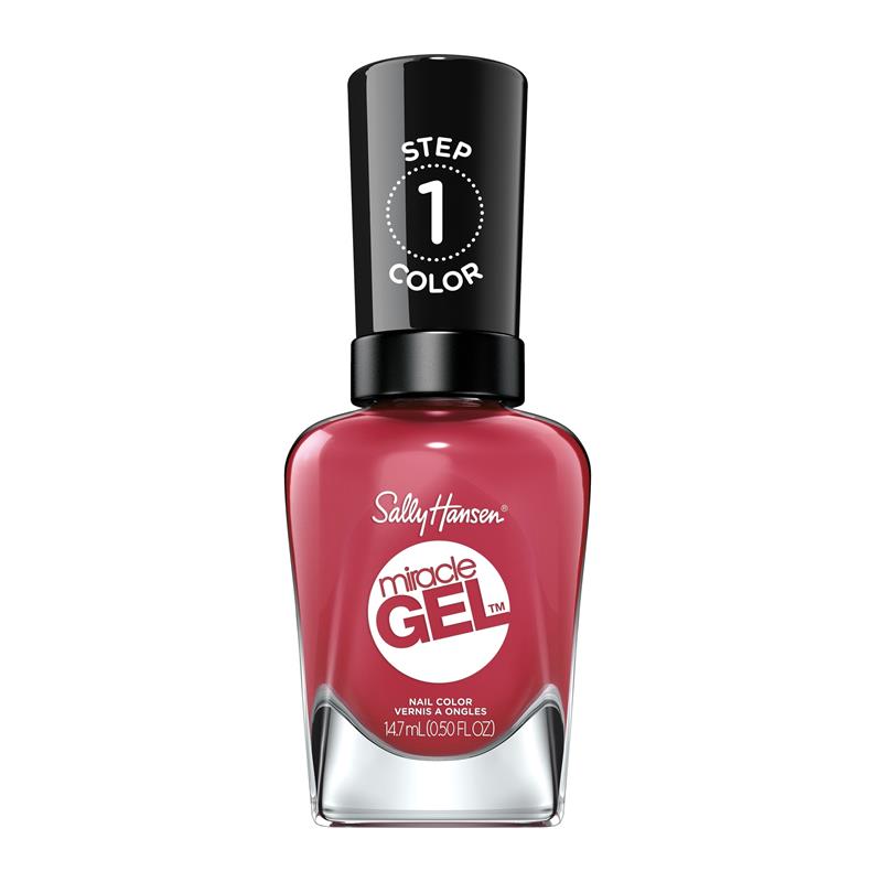 Load image into Gallery viewer, Sally Hansen Miracle Gel Nail Polish Proper P-Rose 14.7ml
