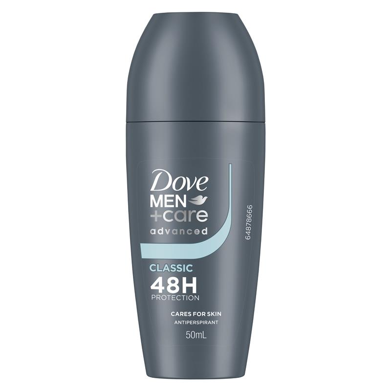 Load image into Gallery viewer, Dove Men+ Care Antiperspirant Deodorant 48h Roll On Classic 50ml
