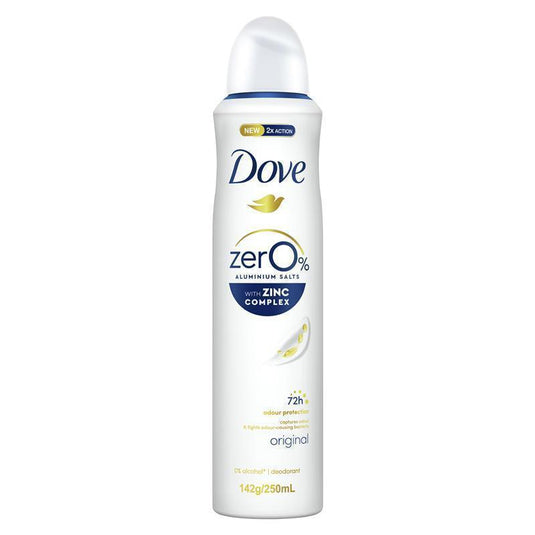 Dove Zero Aluminium Original 250ml