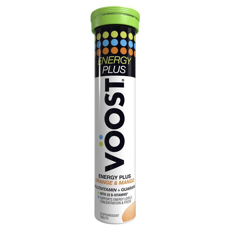 Load image into Gallery viewer, Voost Energy Plus Orange &amp; Mango Effervescent 20 Pack
