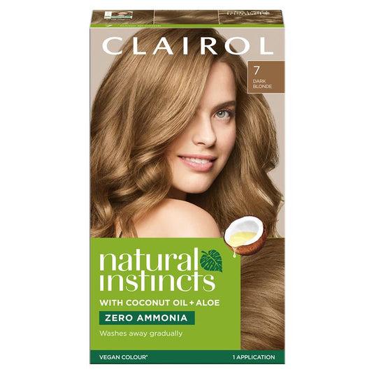 Natural Instincts 7 Coastal Dune, Dark Blonde Semi Permanent Hair Colour