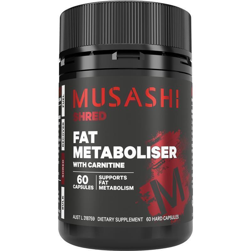 Load image into Gallery viewer, Musashi Fat Metaboliser + Carnitine 60 Capsules
