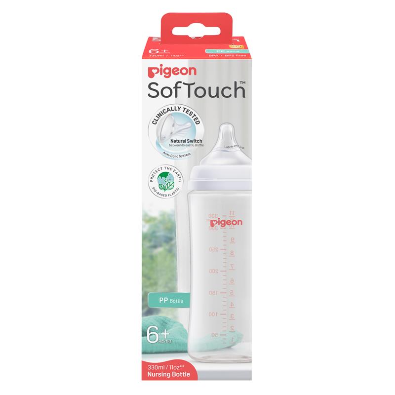 Load image into Gallery viewer, Pigeon SofTouch Bottle PP 330ml
