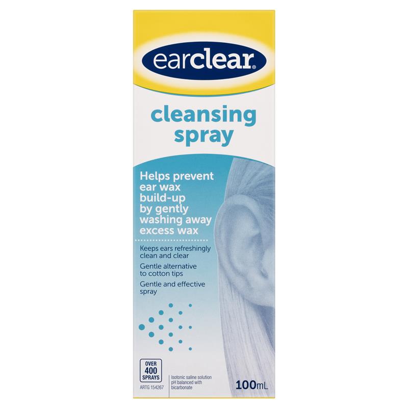 Load image into Gallery viewer, EarClear Cleansing Spray 100mL – Prevents Ear Wax Build-up &amp; Keeps Ears Clean
