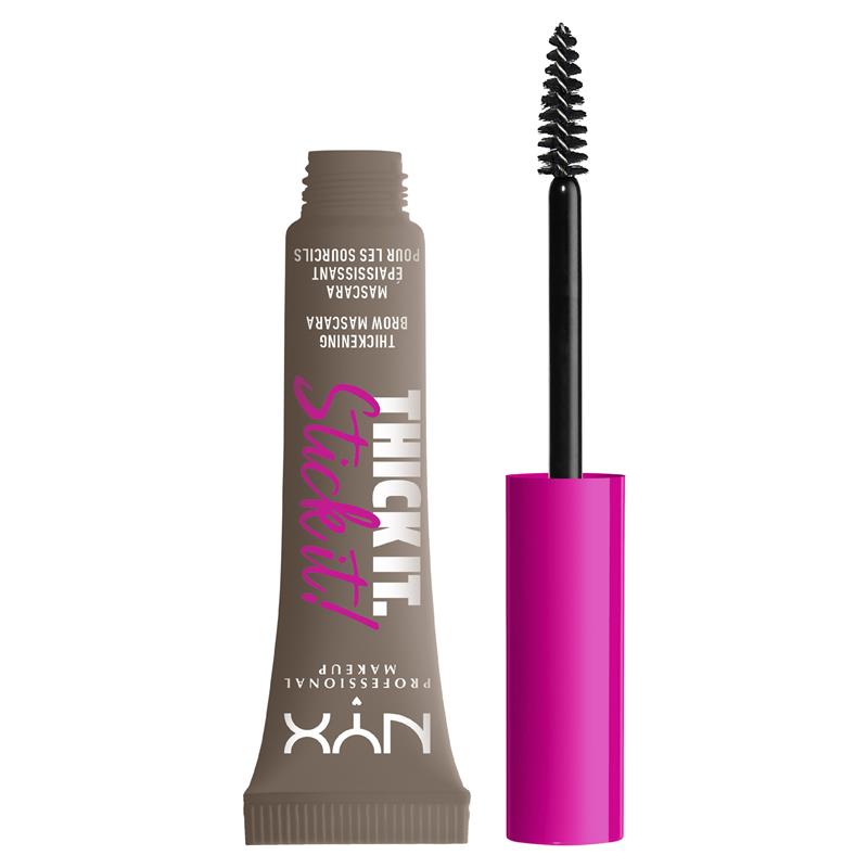 Load image into Gallery viewer, NYX Thick It Stick It Brow Mascara Taupe

