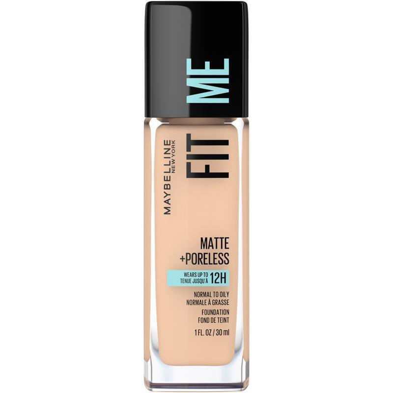 Load image into Gallery viewer, Maybelline Fit Me Matte &amp; Poreless Mattifying Liquid Foundation - Creamy Beige 122
